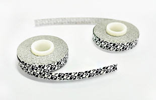 Correction tapes backprint